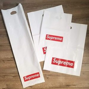 5 Supreme Bags Various Sizes